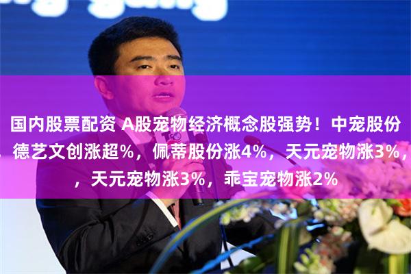 国内股票配资 A股宠物经济概念股强势！中宠股份涨7%再创新高，德艺文创涨超%，佩蒂股份涨4%，天元宠物涨3%，乖宝宠物涨2%