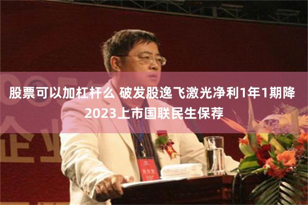 股票可以加杠杆么 破发股逸飞激光净利1年1期降 2023上市国联民生保荐