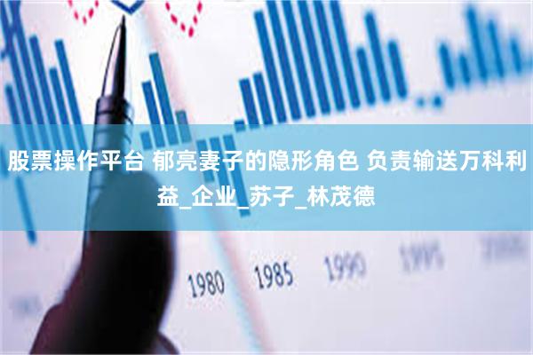 股票操作平台 郁亮妻子的隐形角色 负责输送万科利益_企业_苏子_林茂德
