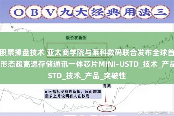 股票操盘技术 亚太商学院与莱科数码联合发布全球首款SIM卡形态超高速存储通讯一体芯片MINI-USTD_技术_产品_突破性